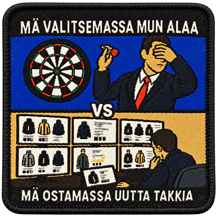 Alan valinta