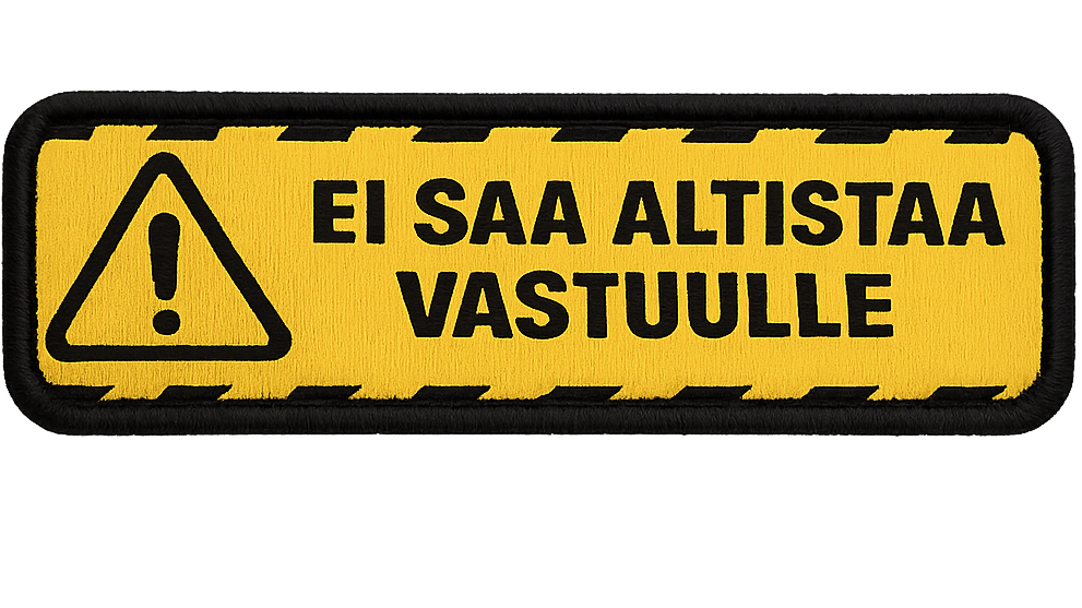 Ei saa altistaa