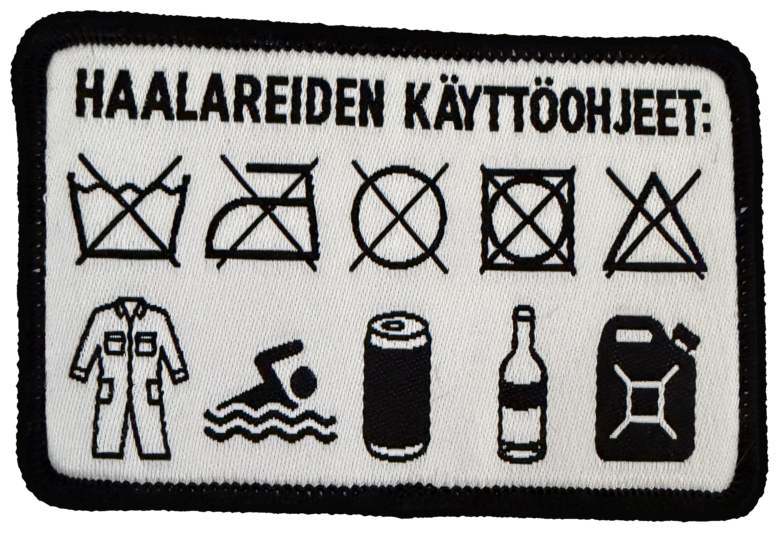 Haalareiden käyttöohjeet