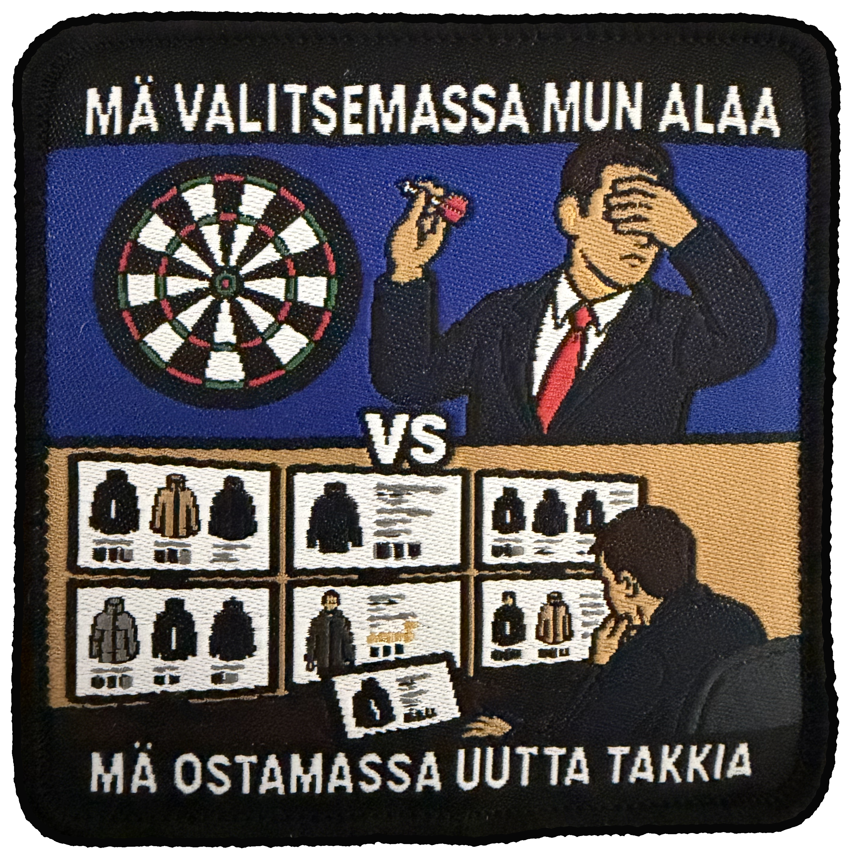 Alan valinta