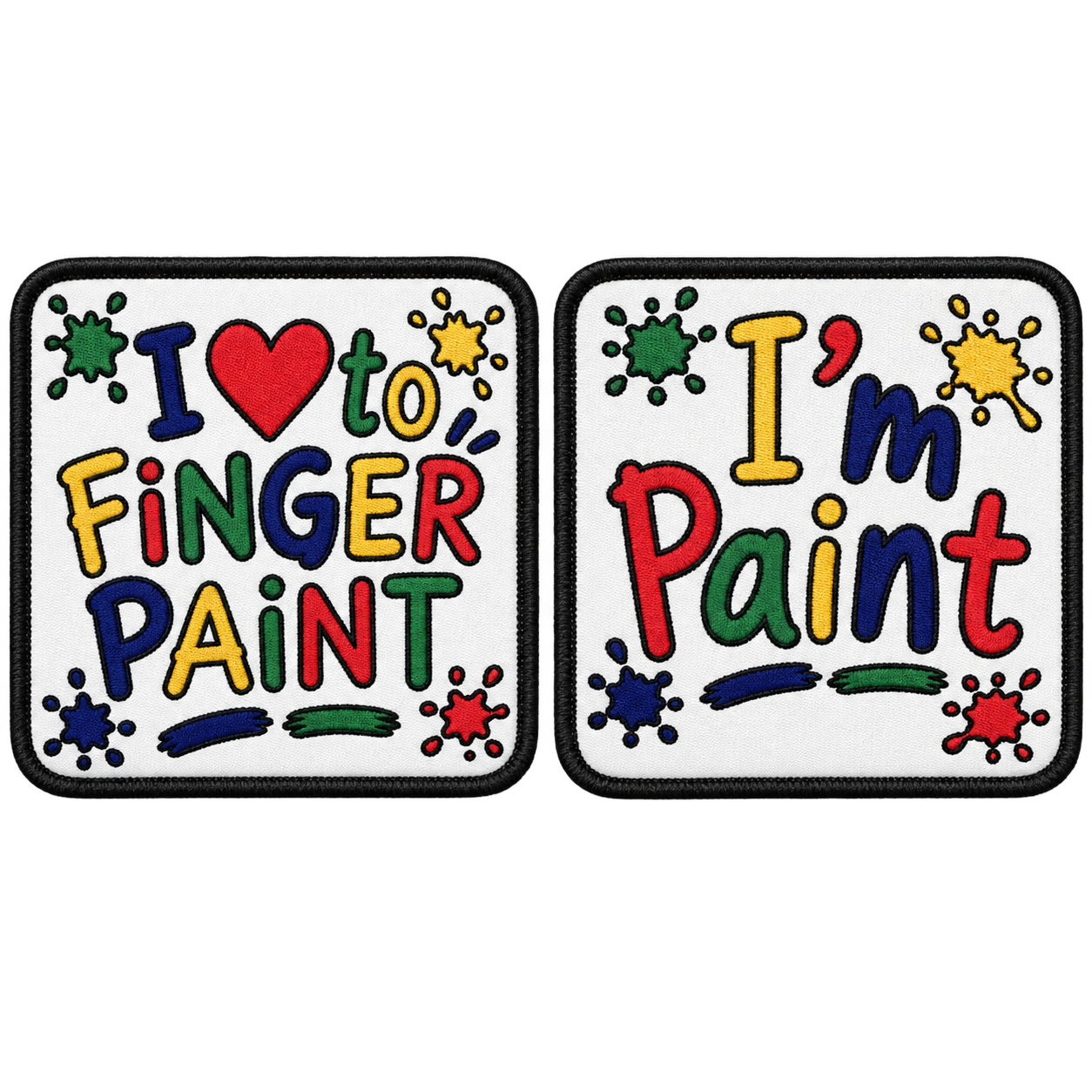 I love to finger paint