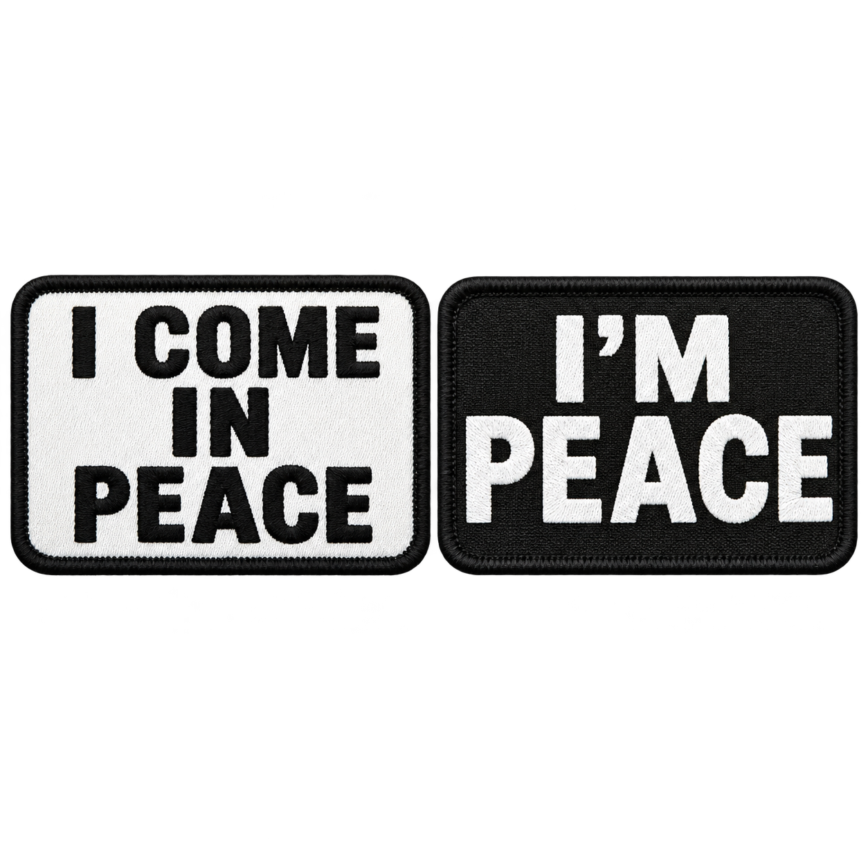 I come in peace