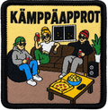 Kämppäapprot-haalarimerkki opiskelijatapahtumaan
