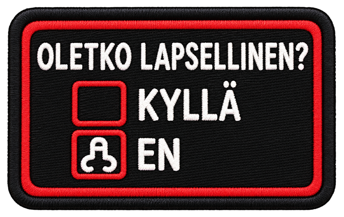 Oletko lapsellinen?