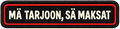 Mä tarjoon
