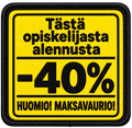 Opiskelija-alennus
