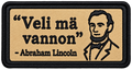 Veli mä vannon